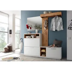 Garderobenset MILANO (BHT 177x196x32 cm) - BHT 177x196x32 cm