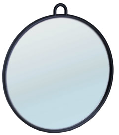 Efalock Rundspiegel 5915 - Schwarz 5915241101