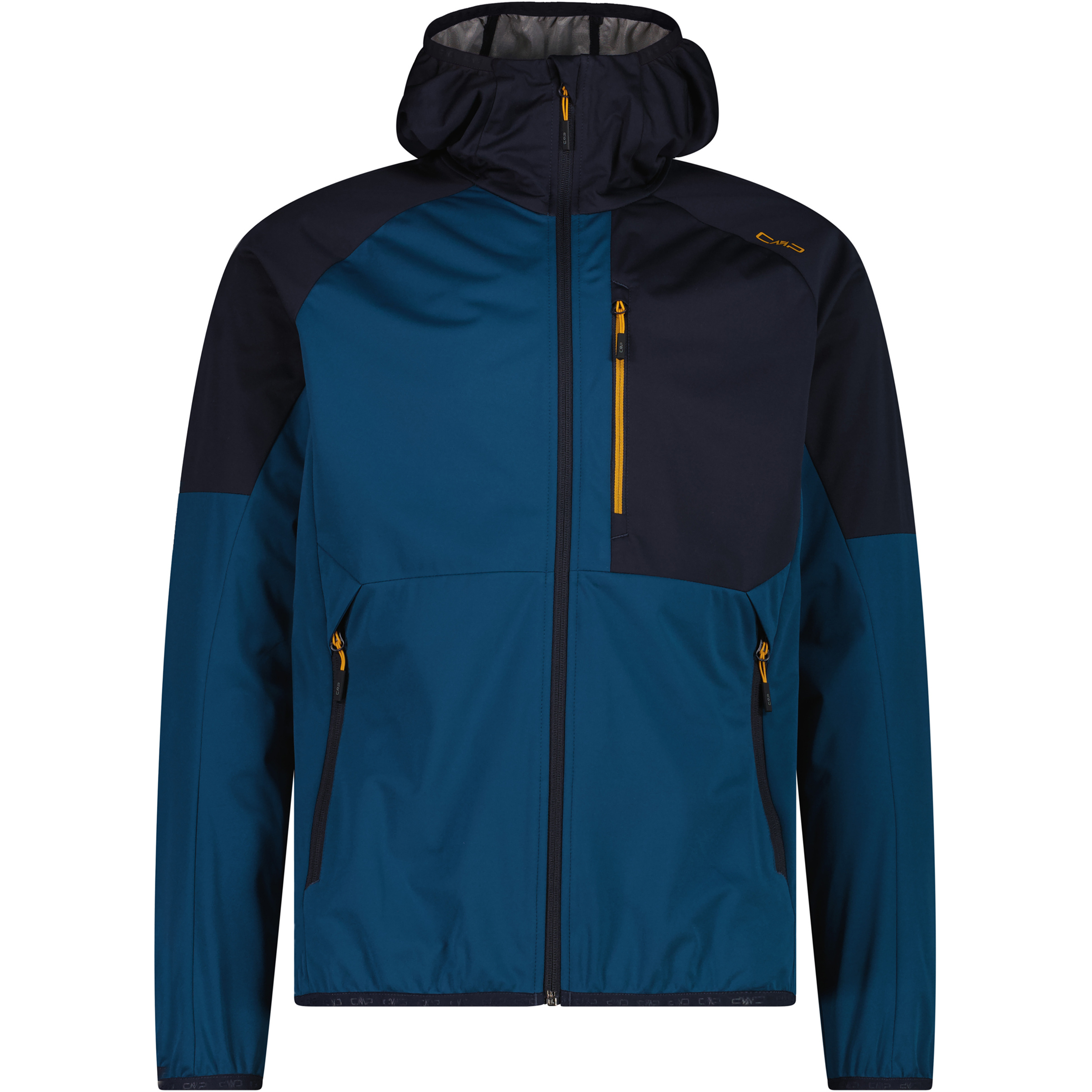 CMP Herren Softshelljacke blau Größe M Trekking Windabweisend Wasserabweisend