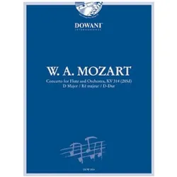 Konzert D-Dur KV314 für Flöte und Orchester für Flöte und Klavier mit Playalong-CD in 3 Tempi, Fachbücher von Chet Falzerano, Gero Stöver, Wolfgang Amadeus Mozart