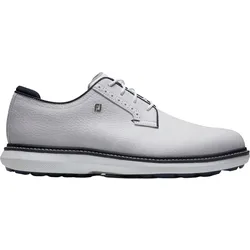 FootJoy Golfschuhe Herren Traditions Blucher, Spikeless, weiss/navy