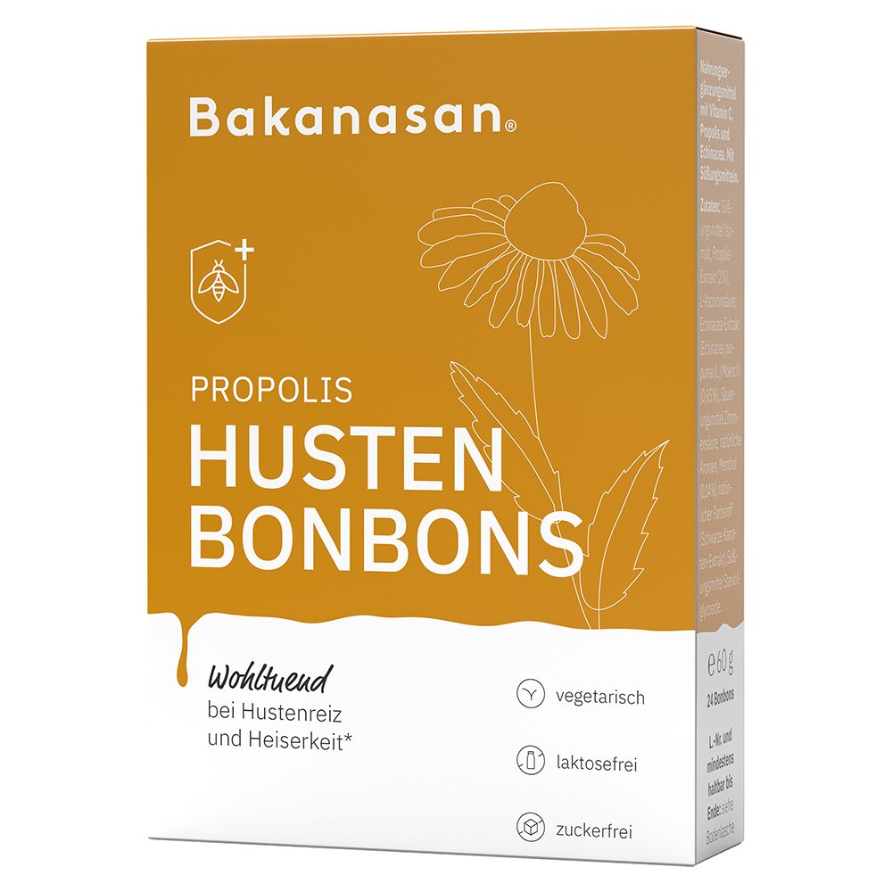 Bakanasan Propolis Hustenbonbons 24 St Bonbons