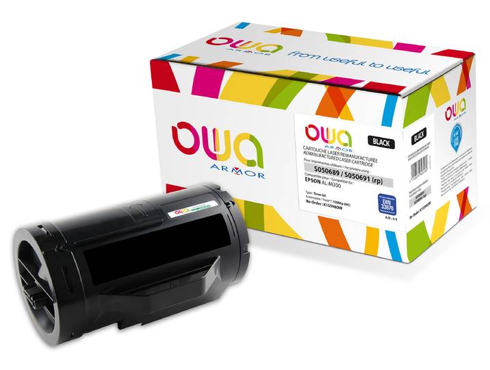 OWA Toner compatible EPSON S050689 - K15598OW - Noir