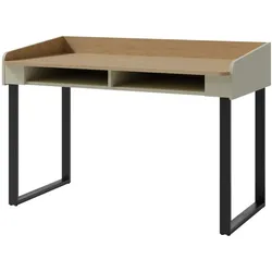 SCHREIBTISCH Alex für Jugenzimmer mit 2 offene Regale, Eukalyptus