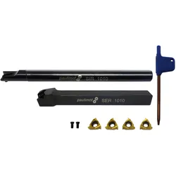 Gewindeschneid-Set 10 mm für Steigung bis 1,5 mm, 11-teilig
