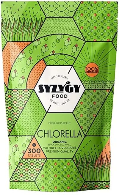 Syzygy Chlorella Ecológica 300 Tabs