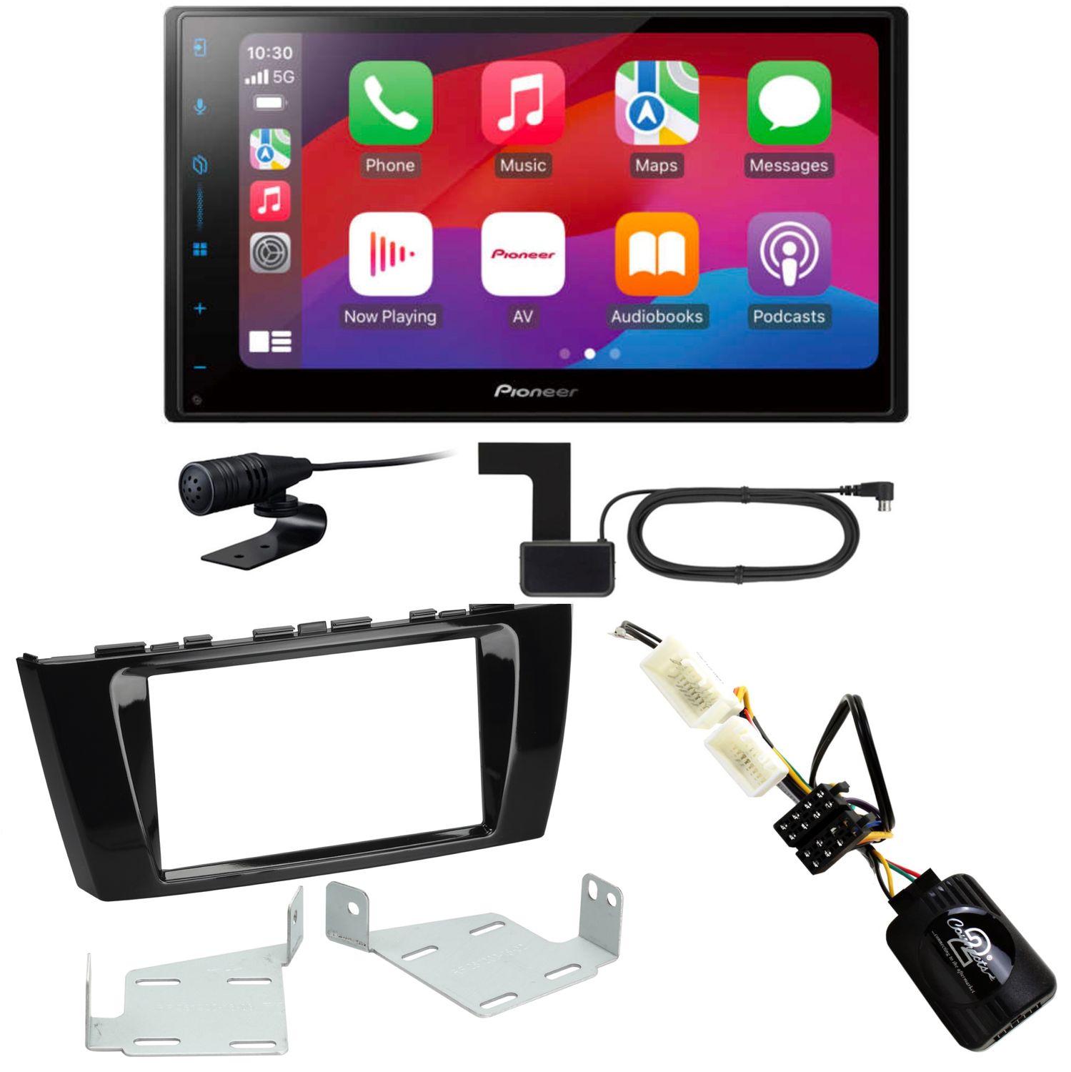 Pioneer SPH-DA77DAB CarPlay Android Auto Einbauset für Mitsubishi Space Star