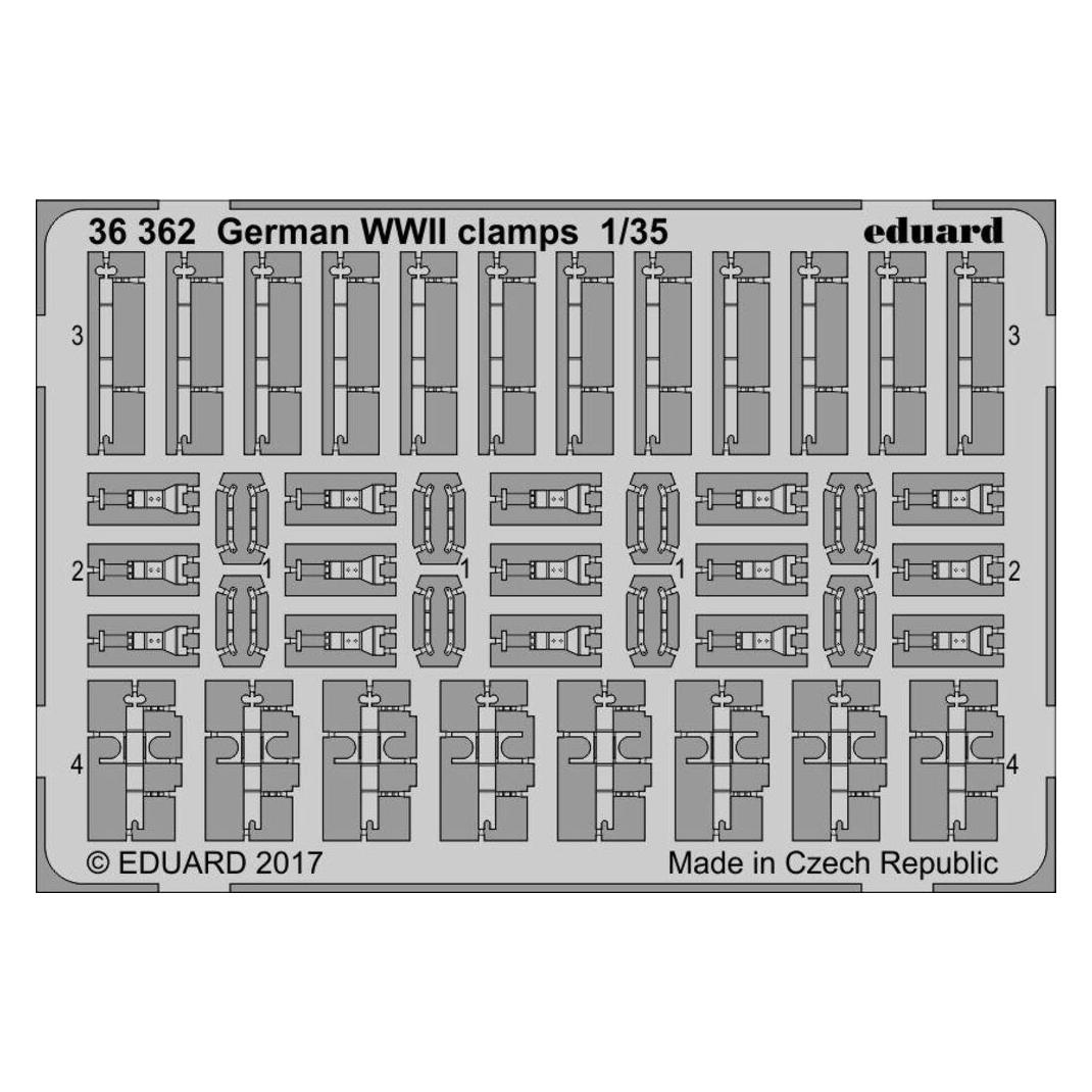 Eduard German WW2 clamps (36362)