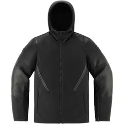 Icon Basehawk 2 Motorrad Leder-/ Textiljacke