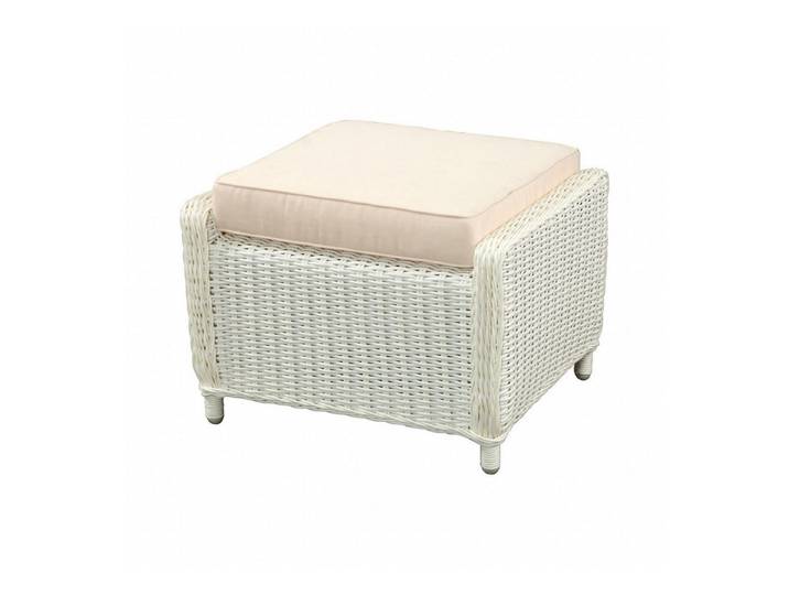 Inko Gartenlounge-Hocker Inko Lounge-Hocker Leona Rattanoptik Sitzhocker Fußhocker 3 Farben