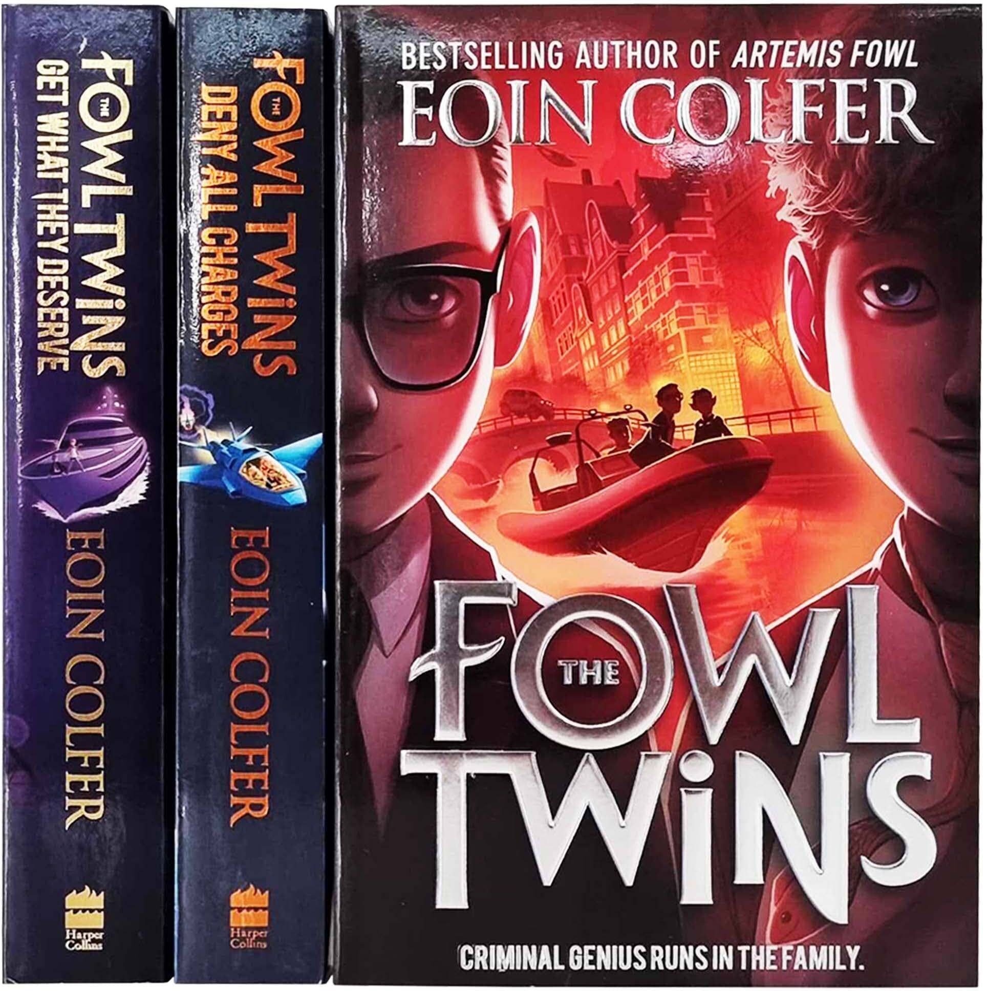 The Fowl Twins Series 3 Books Collection Set By Eoin Colfer - Ages 9-14 - Paperback HarperCollins Publishers