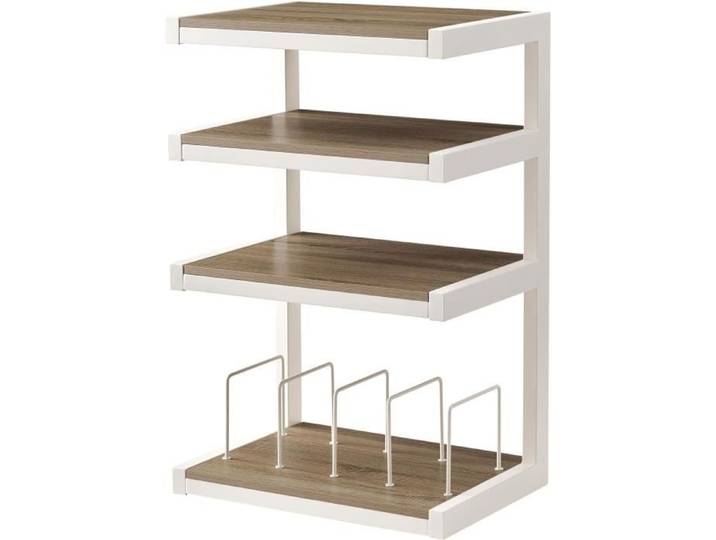 Support hi-fi Vinyl - NORSTONE - Esse - Acier laqué époxy - Étagères en verre - Design contemporain