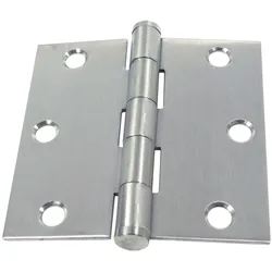 Scharnier, schwere Ausführung, A2, 75x75mm