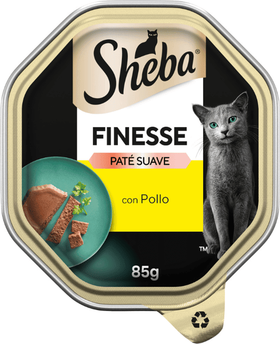 Sheba Finesse Paté com Frango 22 uds x 85g