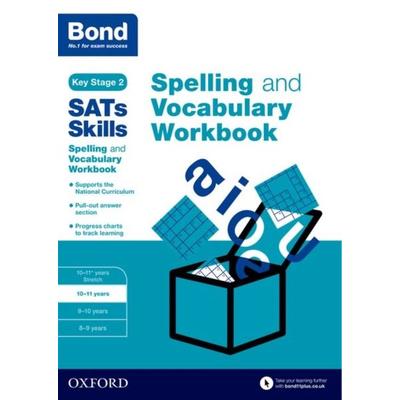 Bond SATs Skills Spelling and Vocabulary Workbook, Taschenbuch von Bond 11,Bond SATs Skills,Michellejoy Hughes, Oxford University Press,