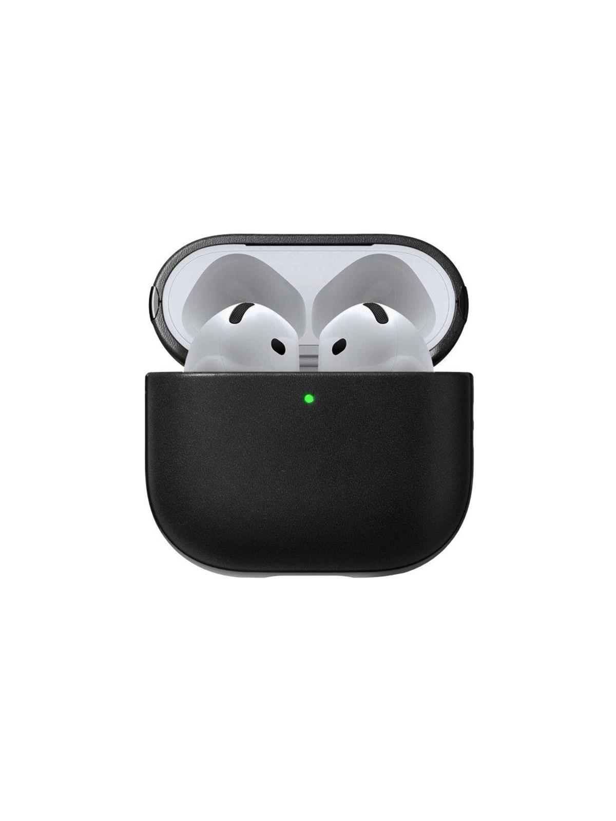 Nomad Modern Leather Case - Airpods 4 | Black | Leather