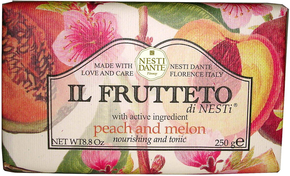 250g Nesti Dante Il Frutteto Soap Peach & Melon