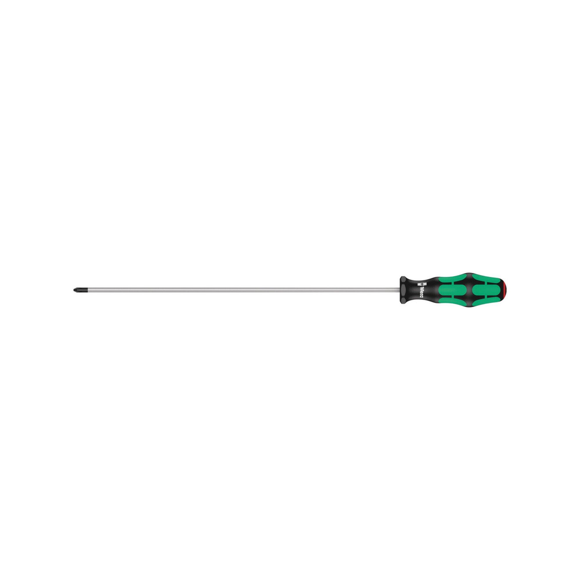 Wera 350 PH Kreuzschlitz-Schraubendreher mit extra langer Klinge, PH 1 x 300 mm (05008715001)