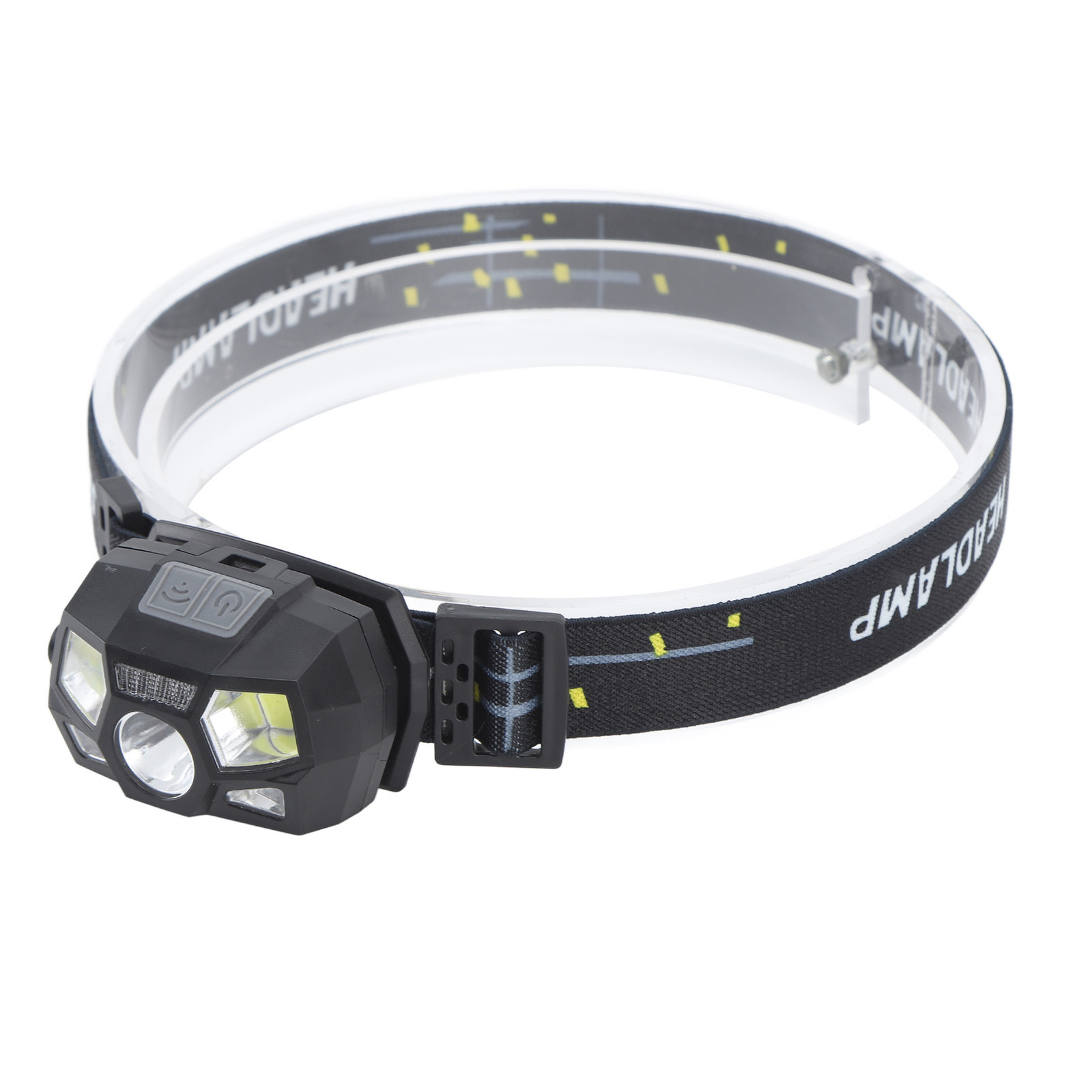 Cocosity Oplaadbare LED Hoofdlamp met Bewegingssensor en Zaklampfunctie