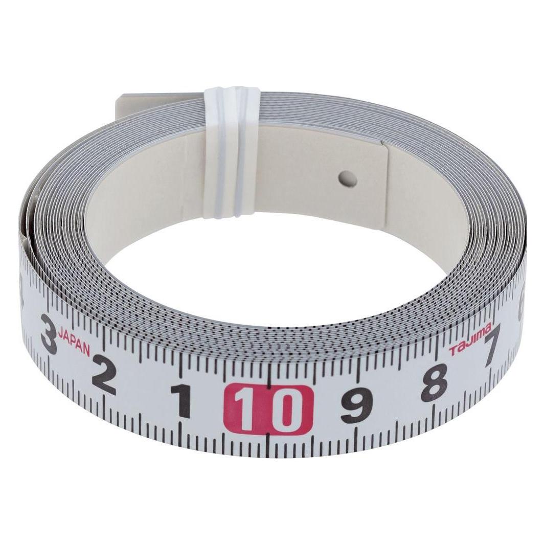 Tajima Adhesive measuring tape 3m x 13mm, R - scale from right to left (3 m) (PIT 30R)