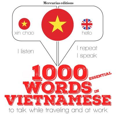 1000 essential words in Vietnamese - JM Gardner, Audio, 9782821114715