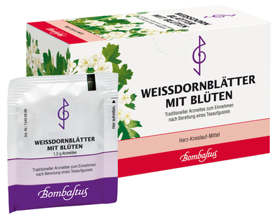 Bombastus-Werke AG WEISSDORNBLÄTTER m.Blüten Filterbeutel 20X1.5 g 04856583