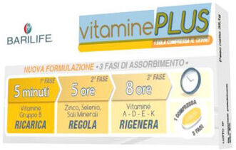 Barilife Vitamine Plus 30 Compresse Trifase
