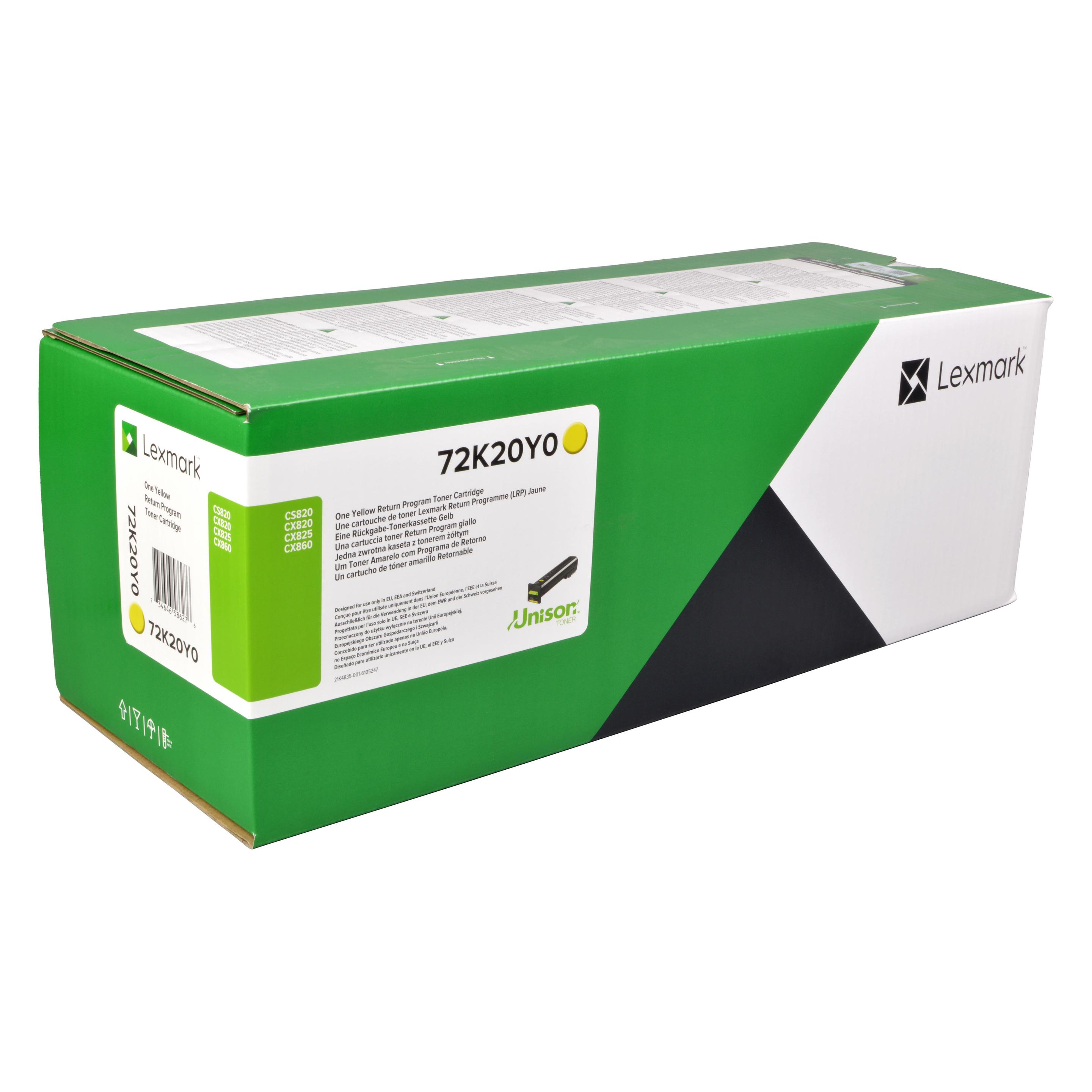 Lexmark 72k20y0 (Y) (72K20Y0)