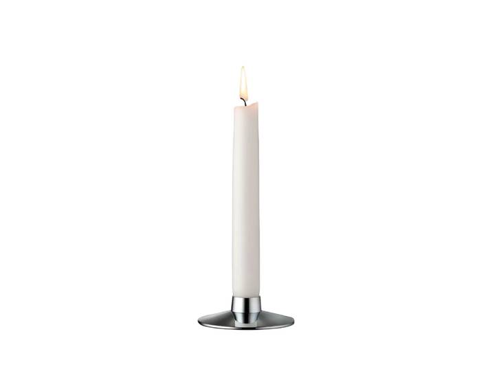 LIND DNA Bougeoir Curve chrome, plinth