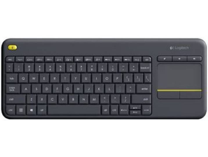 Logitech - Clavier Sans Fil K400 Plus Black