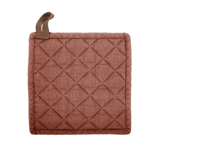 Topflappen Myrna rot Baumwolle B 20 cm