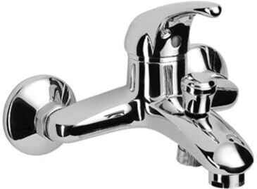 Herzbach Largo Wannenarmatur 52.142150.1.01 Aufputz, chrom