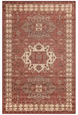 "Carmel Kilim Indoor/Outdoor Area Rug Chili by Brylane Home in Chili (Size 3'3""X4'11"")"