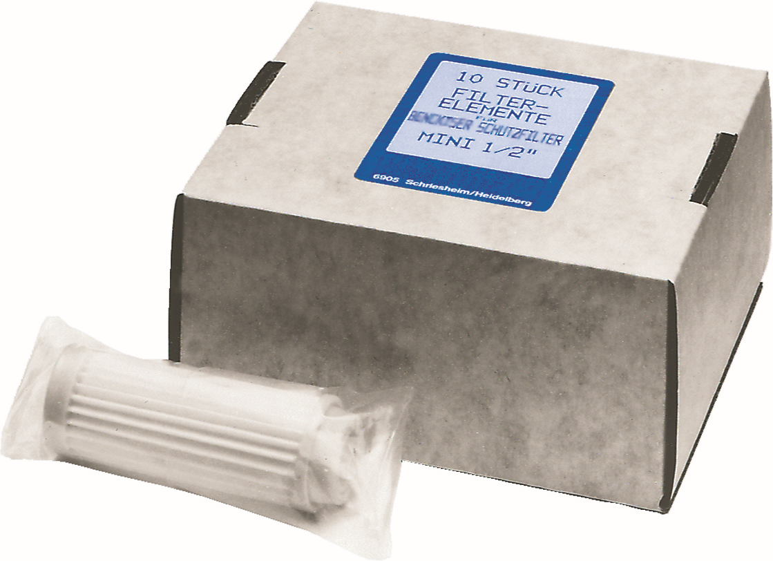 Élément filtrant plissé BWT 10995E non-tissé 30 µm, pour filtre de protection mini 1/2"