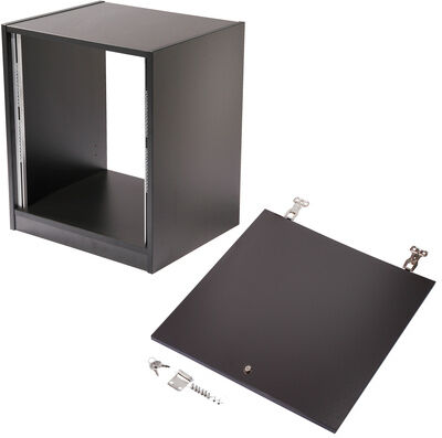 Thon Studio Rack 10U black Bundle Noir graphite