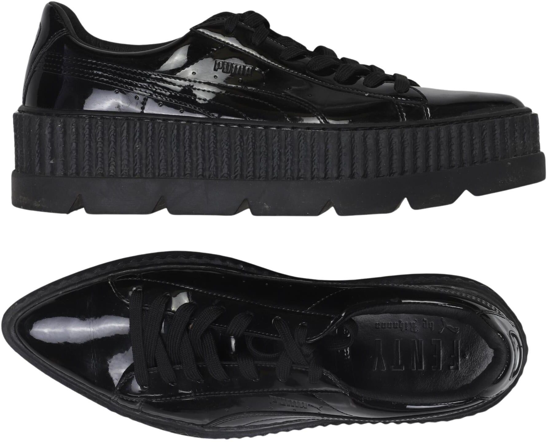 Puma x Fenty Damen Sneaker, Schwarz, Gr. EU 40.5, kein / Etikett - Second Hand