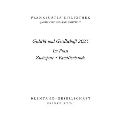 Frankfurter Bibliothek 2025, Gebundene Ausgabe von , Frankfurter Verlagsgruppe GmbH, 978-3-8267-0115-3