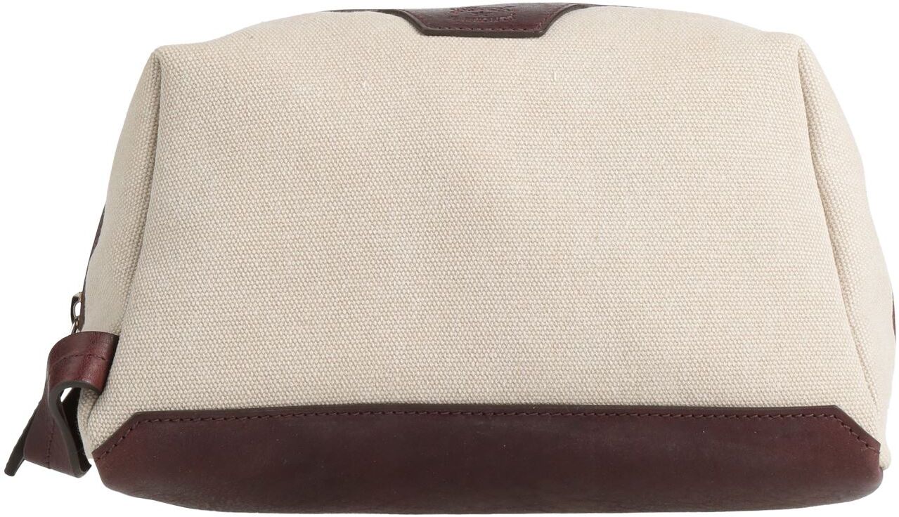 Il Bisonte Neceser Hombre Beige -- Hombre