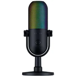 Razer Seiren V3 Chroma RGB-USB-Mikrofon mit Tap-to-Mute, schwarz