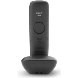 Gigaset WIRELESS LANDINE PHONE E290 BLACK (S30852-H2901-D201), Telefon, Schwarz