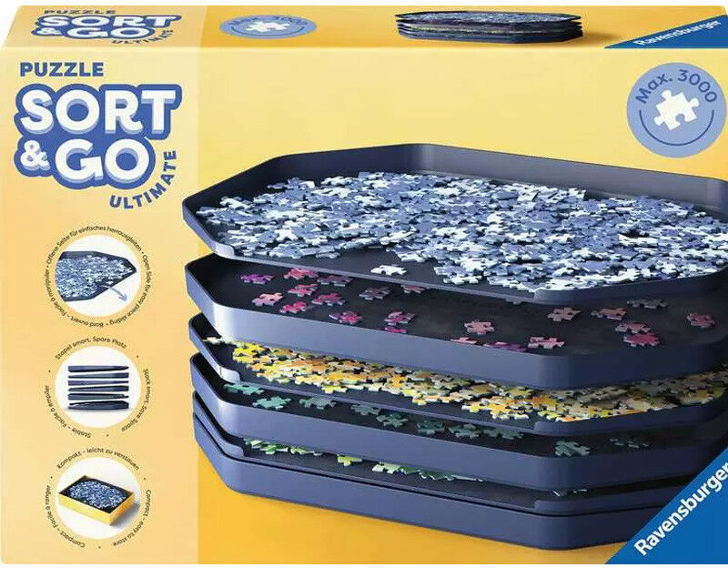 Trieur de pièces premium 3000 pcs Puzzle Sort & Go Ultimate - Ravensburger