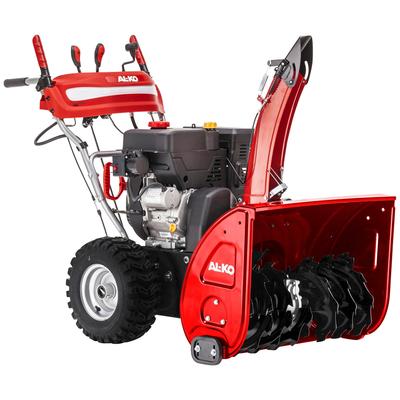 Benzin-Schneefräse AL-KO "Snow Line 700.4 E LED", rot, B:77cm H:87,5cm T:117cm, Schneefräsen, 70 cm Räumbreite, 7.8 kW Motorleistung