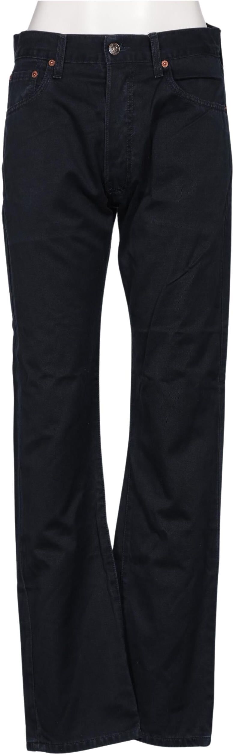 Levis Damen Stoffhose, Marineblau, Gr. W28, Baumwolle - Second Hand