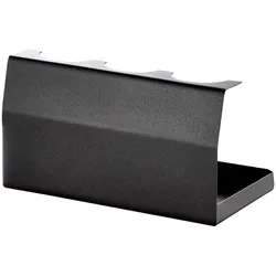 Stalgast Hot-Dog Ständer schwarz, für drei Hot-Dogs, 217x110x118 mm (BxTxH)