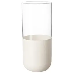 Villeroy & Boch Gläserset - Longdrink Manufacture Rock 4tlg. Kristall, Kristalloptik Weiß