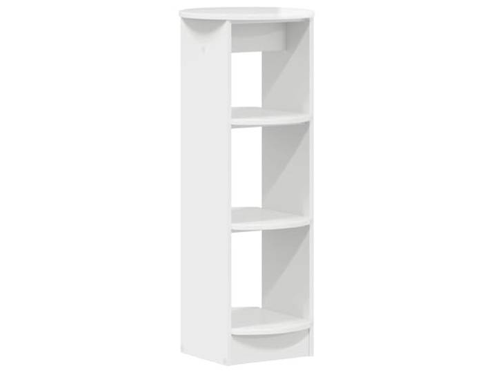 Kaorsrow Seitenschrank Hochglanz Weiß 40x40x100 cm Holzwerkstoff Kompakter Kommodenschrank für Wohnzimmer, Flur und Schlafzimmer. Stabile Regalböden bieten ordentlichen Stauraum.