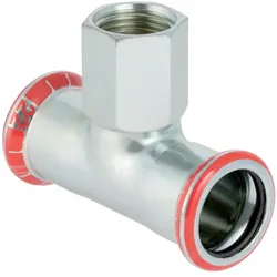 Geberit, Rohrverbindungstechnik, Mapress tee FZ 42x34x42Mm M/M (T-Verbindung)