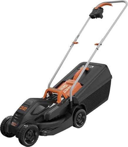 Black & Decker Elektro Rasenmäher mit Schnitthöhenverstellung 1000W Schnittbreite (max.) 32cm