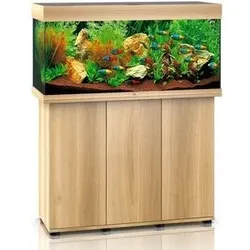 JUWEL RIO 125 LED Aquariumkombination mit Unterschrank SBX helles Holz