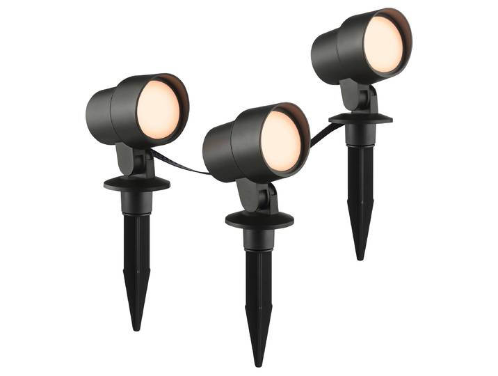 Lampe de chemin 8 x 21 x 6cm Noir